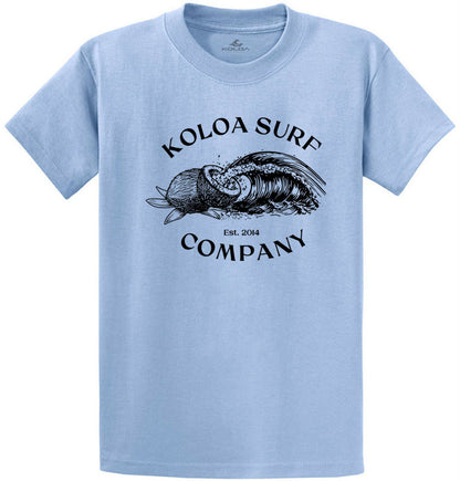 Koloa Splashing Waves Heavyweight T-Shirt