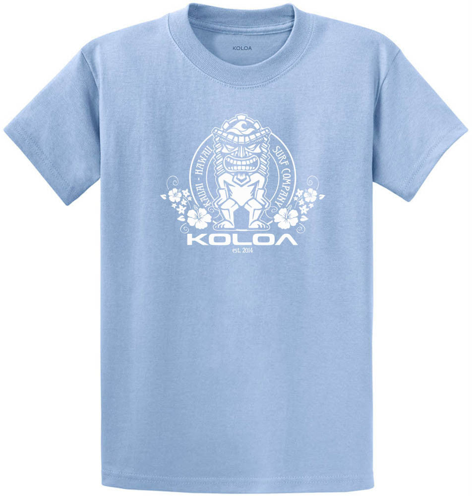 Koloa Tiki Flowers Youth T-Shirt