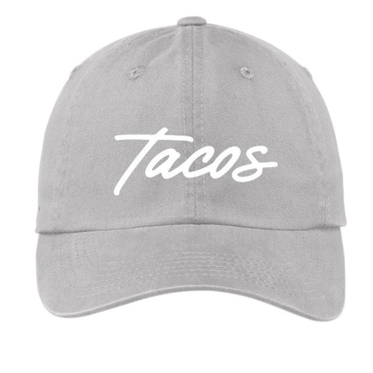 Tacos Cursive Baseball Cap