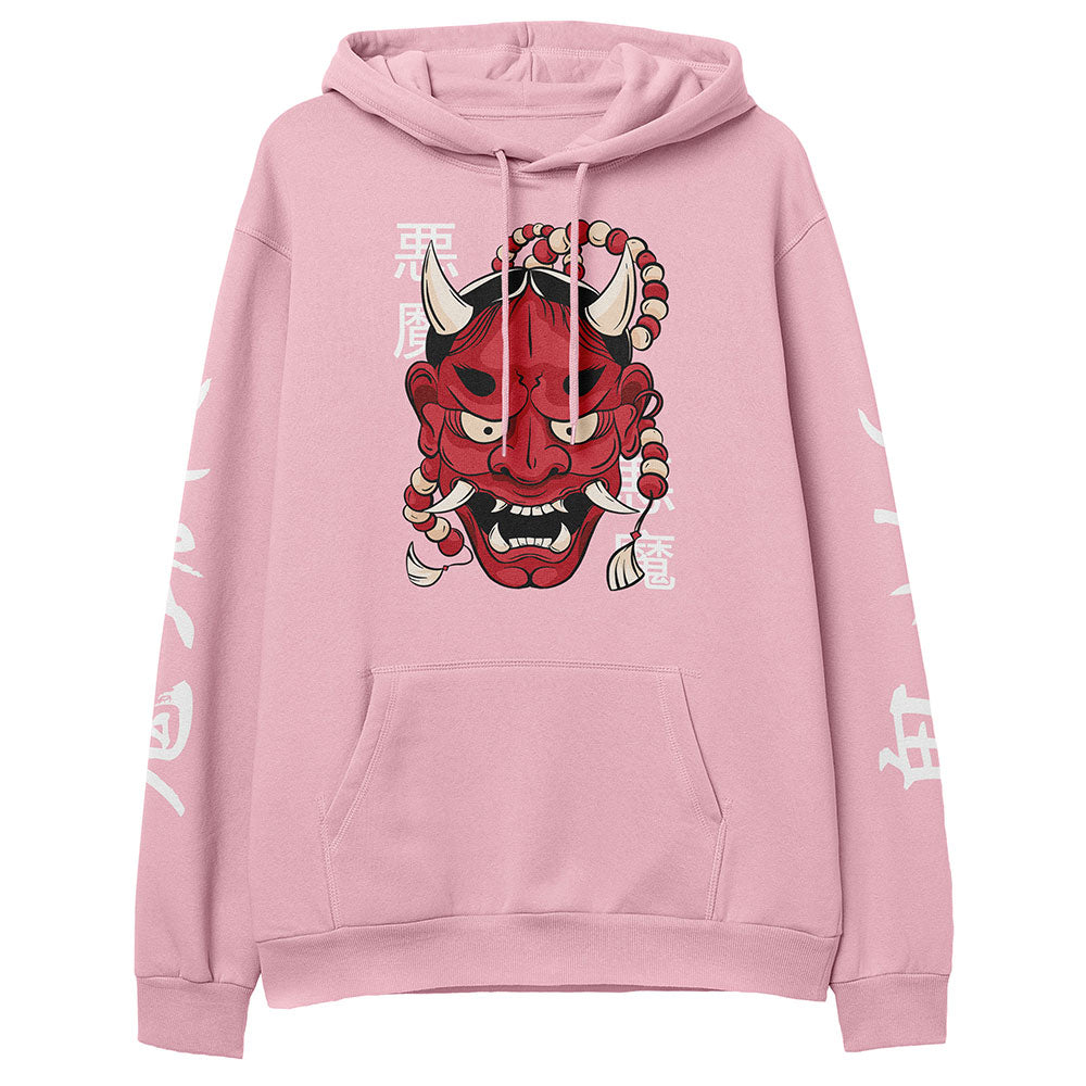 Hannya Demon Mask Hoodie