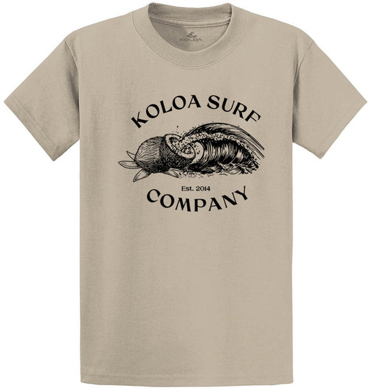 Koloa Splashing Waves Heavyweight T-Shirt