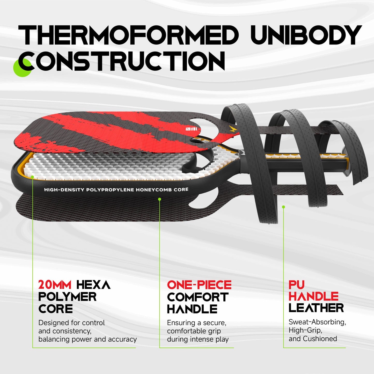 Ascent Power Red in 13mm and 16mm for more control