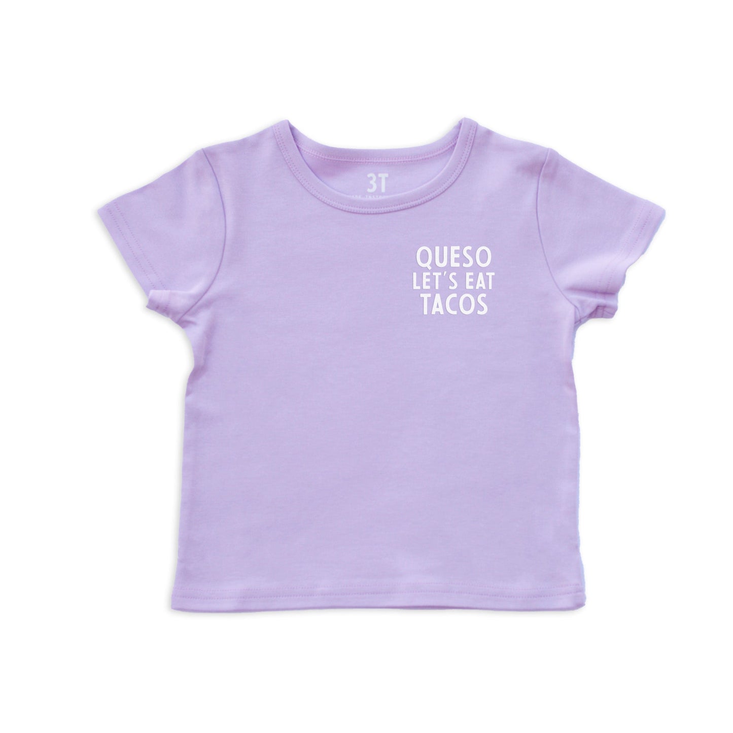 Queso Let's Eat Tacos Kids Tee