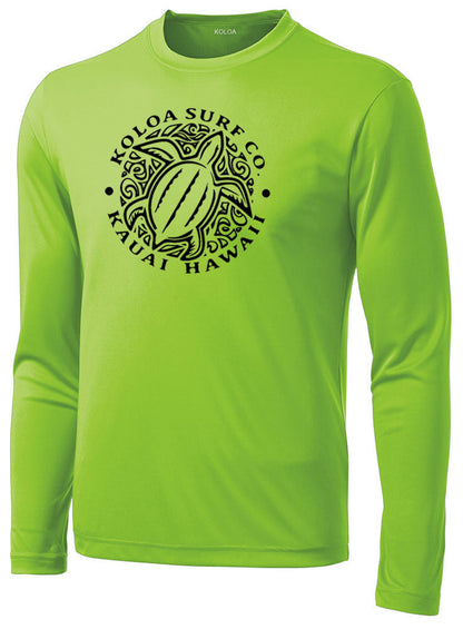 Koloa Honu Turtle Moisture Wicking Long Sleeve Tee