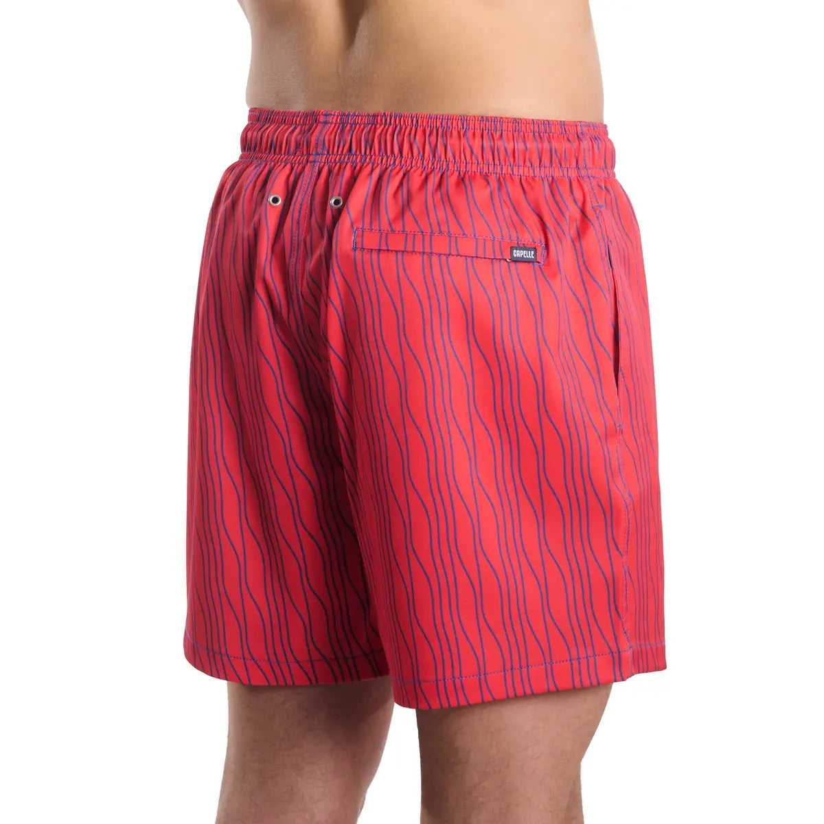 Linear Drift, Blaze and Harbor Hybrid Short, Compression Lined Swim and Resort Trunk