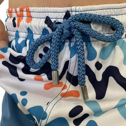 Line Rush, Ocean and Sol Boys Hybrid Short, Swim and Play Trunk