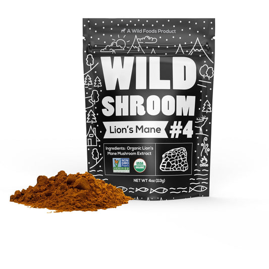 Wholesale case of 12 - Shroom #4 Lion's Mane Mushroom Extract