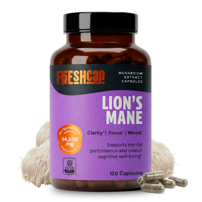 Lion's Mane Mushroom Extract Capsules - Triathlete Store