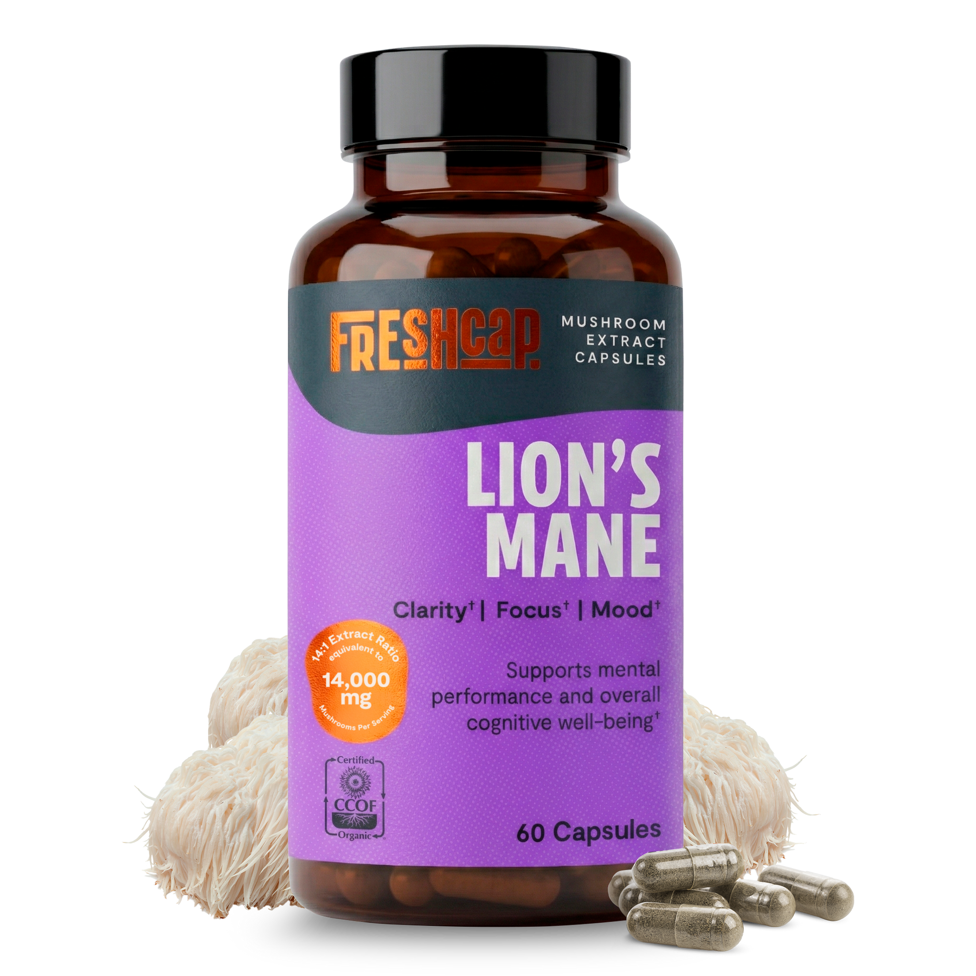 Lion's Mane Mushroom Extract Capsules - Triathlete Store