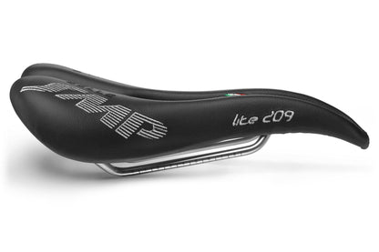 Selle SMP Lite 209 Saddle with Steel Rails (Black)