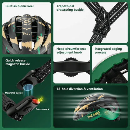 LK-11 ROCKBROS × Zhejiang Professional FC Limited Edition Bike Helmet