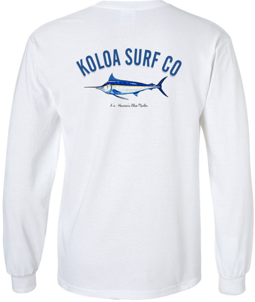Koloa Blue Marlin Long Sleeve T-Shirt