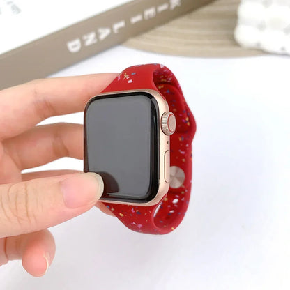Slim Silicon Apple Watch Band-Strap