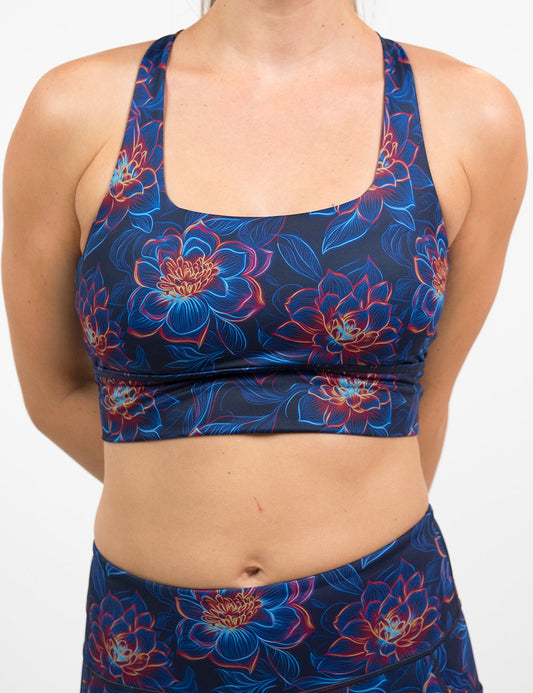 Longline Bra | Luminous Lotus