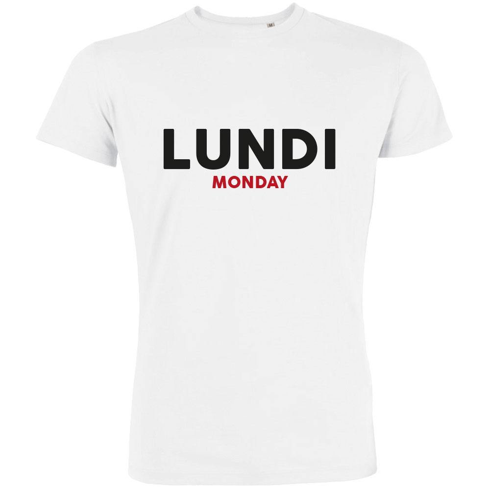 Lundi/Monday Men's Organic Tee