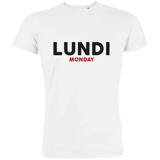 Lundi/Monday Men's Organic Tee
