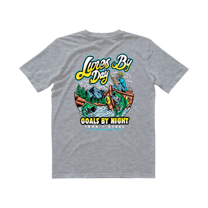 Lures By Day Hockey Tee
