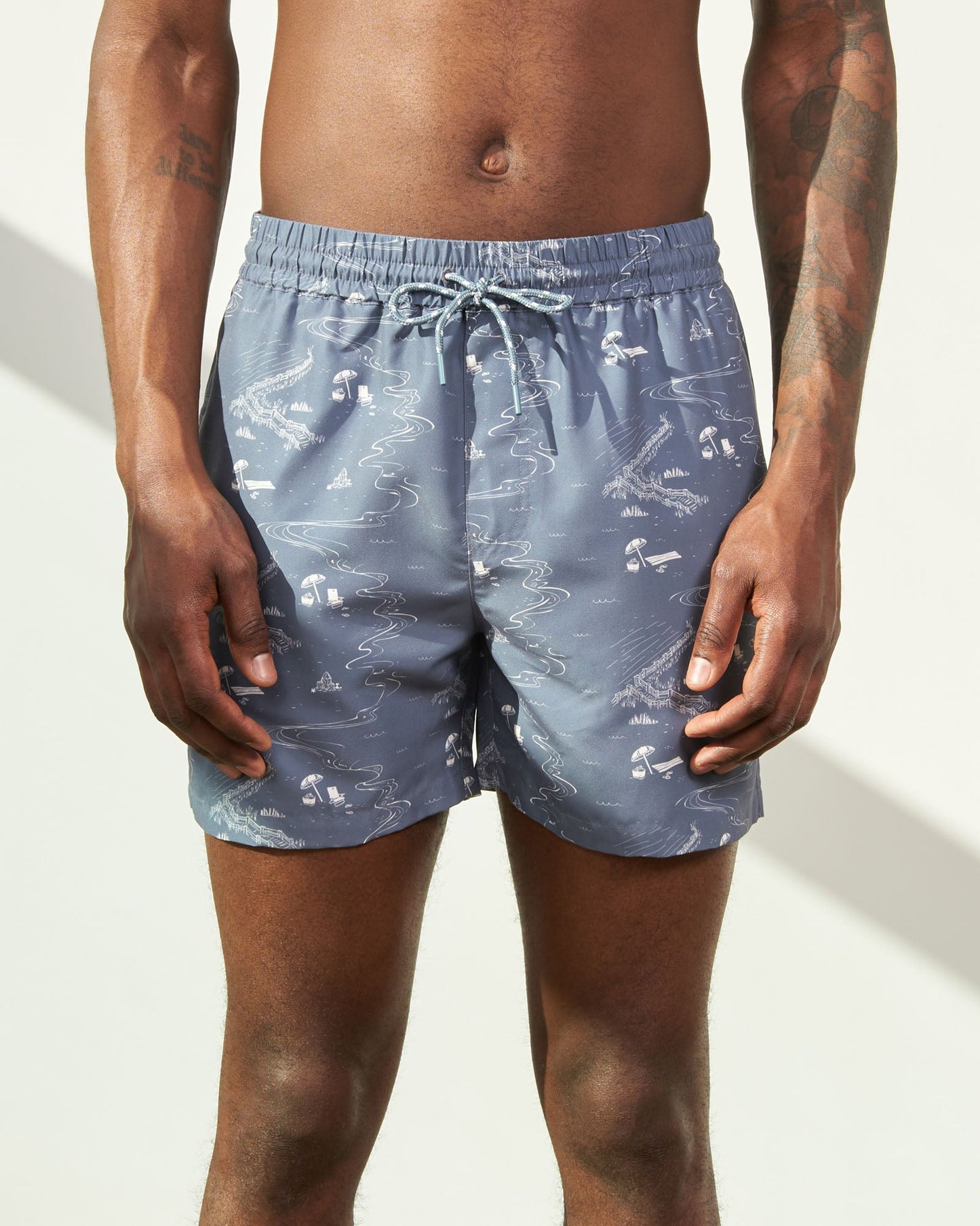 Recycled Swim Trunk - 5"