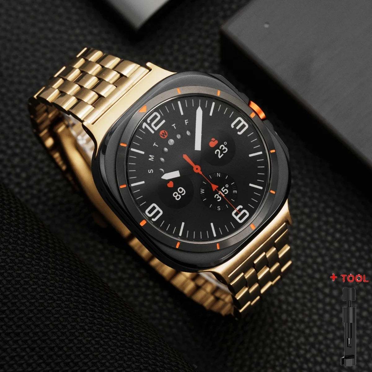 Steel Samsung Galaxy Ultra Watch Band 47MM