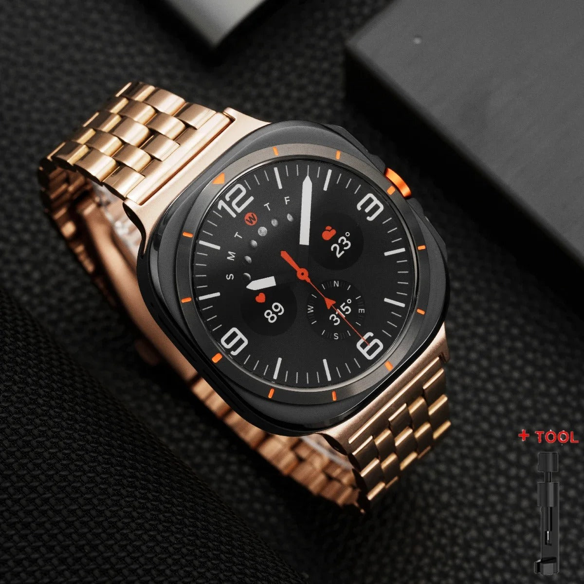 Steel Samsung Galaxy Ultra Watch Band 47MM