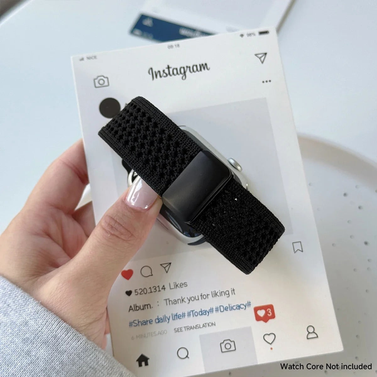 Braided Apple Watch Armband Series 11/10/9/8/7/6/5/4/ SE / Ultra 1/2/3