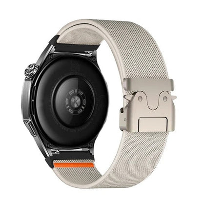 20MM, 22MM Elastic Strap for Samsung Galaxy Watch 7 6 5 4 40mm 44mm 6Classic 47mm Nylon Band for Huawei Watch GT5 4Pro 3 Bracelet