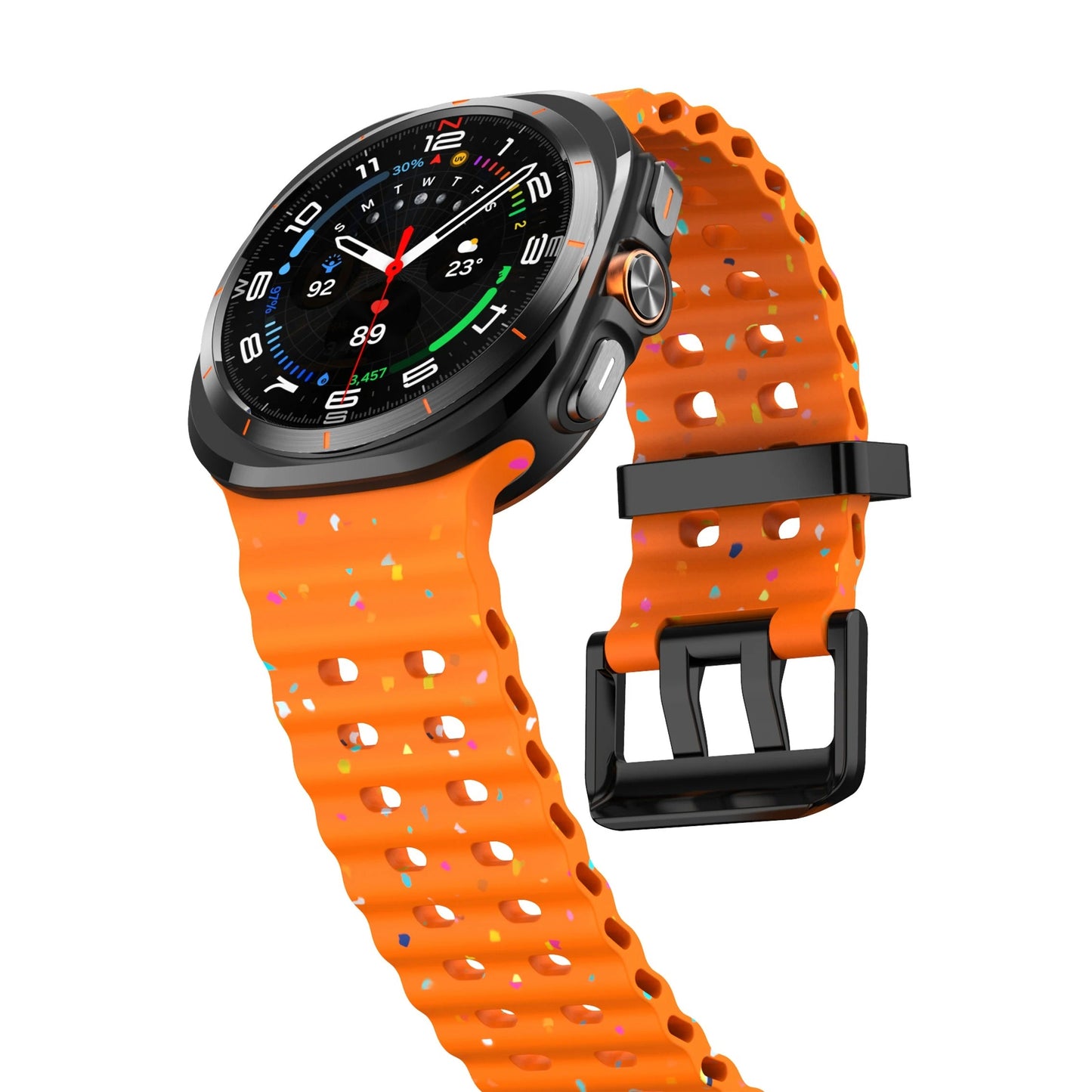 Ocean Silicone Samsung Galaxy Ultra Watch Band 47MM