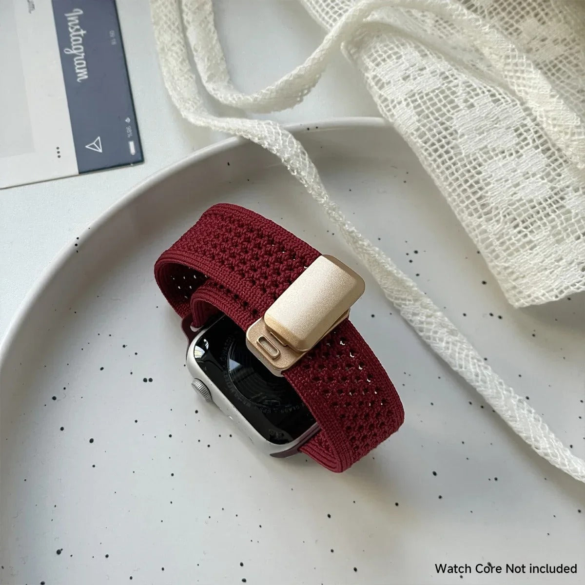 Braided Apple Watch Armband Series 11/10/9/8/7/6/5/4/ SE / Ultra 1/2/3