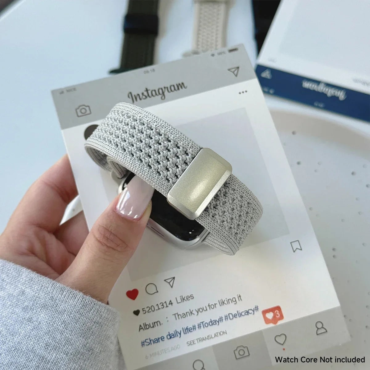 Braided Apple Watch Armband Series 11/10/9/8/7/6/5/4/ SE / Ultra 1/2/3