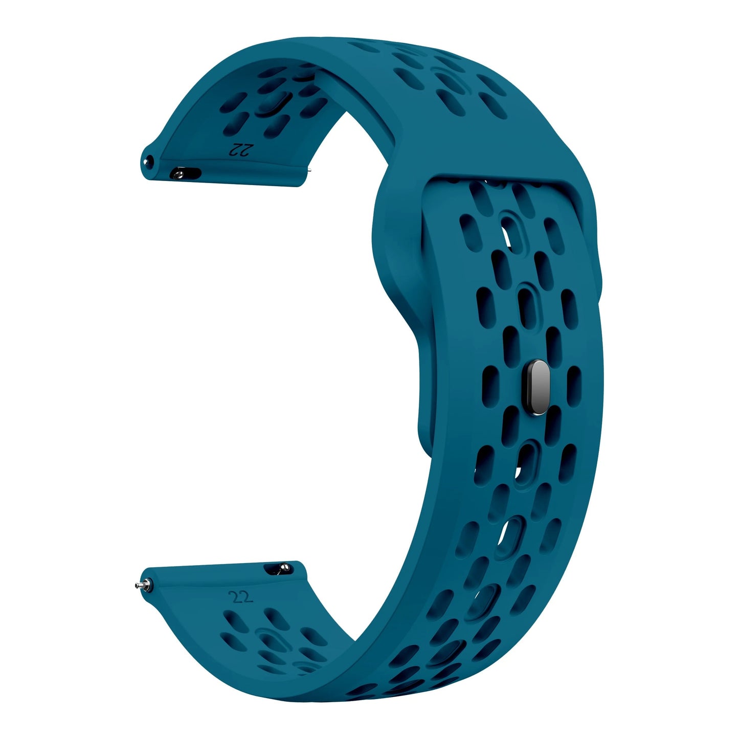 18mm, 20mm, 22mm, Strap for Samsung Galaxy Watch 7 FE 6 5 4 5Pro 6/4Classic Silicone Band for Huawei GT5 Pro 46mm GT4/3Pro Bracelet