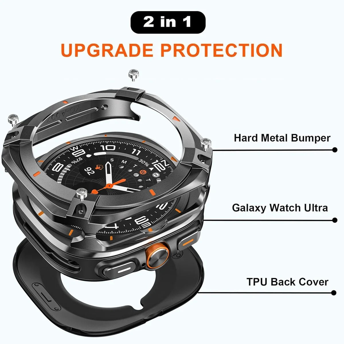Armor Aluminium Samsung Galaxy Watch  7 Ultra 47MM Case