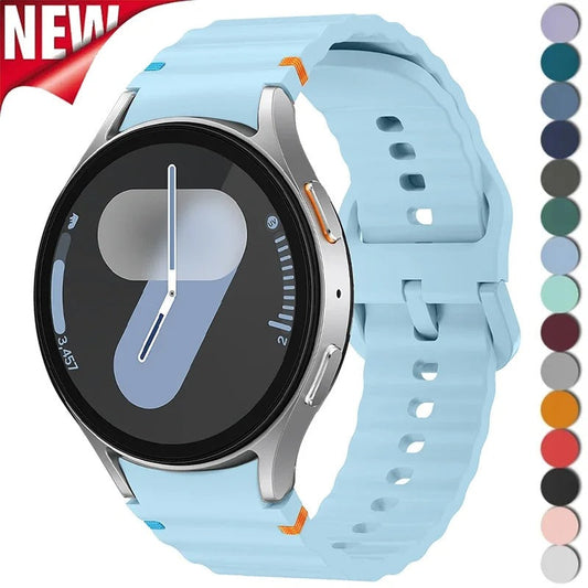 Silicone Samsung Galaxy Watch Band 7 6 5 4