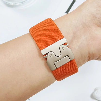 20MM, 22MM Elastic Strap for Samsung Galaxy Watch 7 6 5 4 40mm 44mm 6Classic 47mm Nylon Band for Huawei Watch GT5 4Pro 3 Bracelet