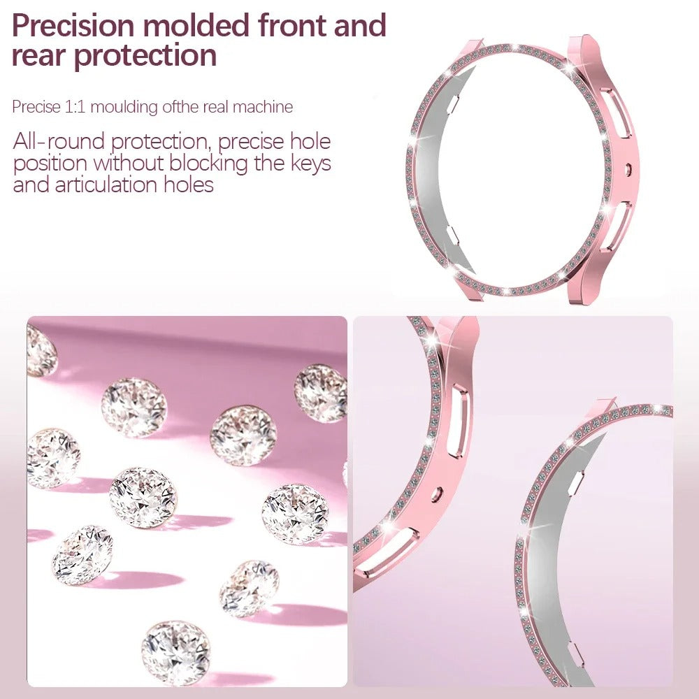Diamond Samsung Galaxy  6 Watch Case 40mm 44mm