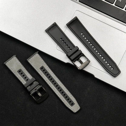 22mm, Strap for Samsung Galaxy Watch 7 FE 6 5 4 5Pro 6/4Classic Silicone Band for Huawei GT5 Pro 46mm GT4/3Pro Bracelet (Kopya) (Kopya)