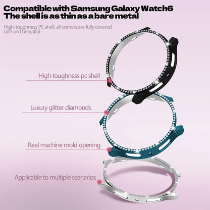 Diamond Samsung Galaxy  6 Watch Case 40mm 44mm