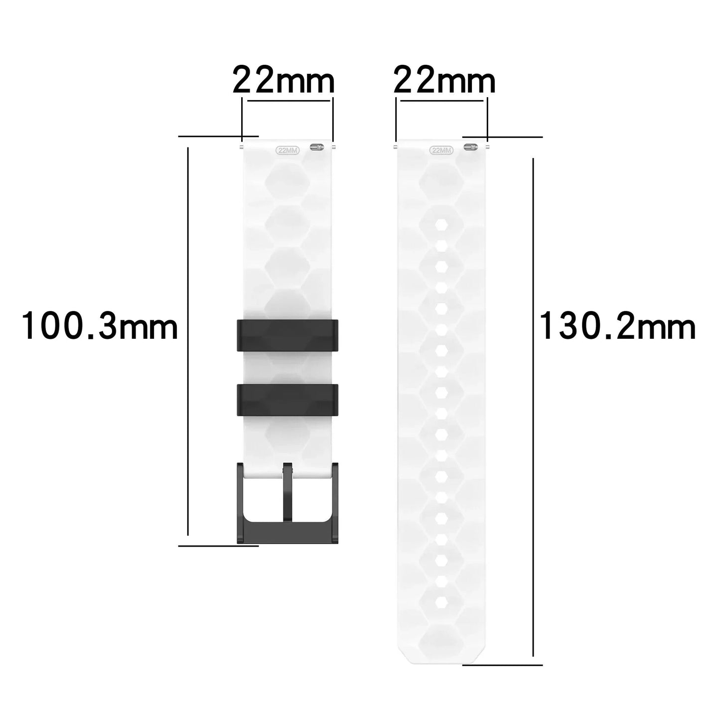 20mm, 22mm, Strap for Samsung Galaxy Watch 7 FE 6 5 4 5Pro 6/4Classic Silicone Band for Huawei GT5 Pro 46mm GT4/3Pro Bracelet (Kopya)