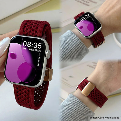 Braided Apple Watch Armband Series 11/10/9/8/7/6/5/4/ SE / Ultra 1/2/3