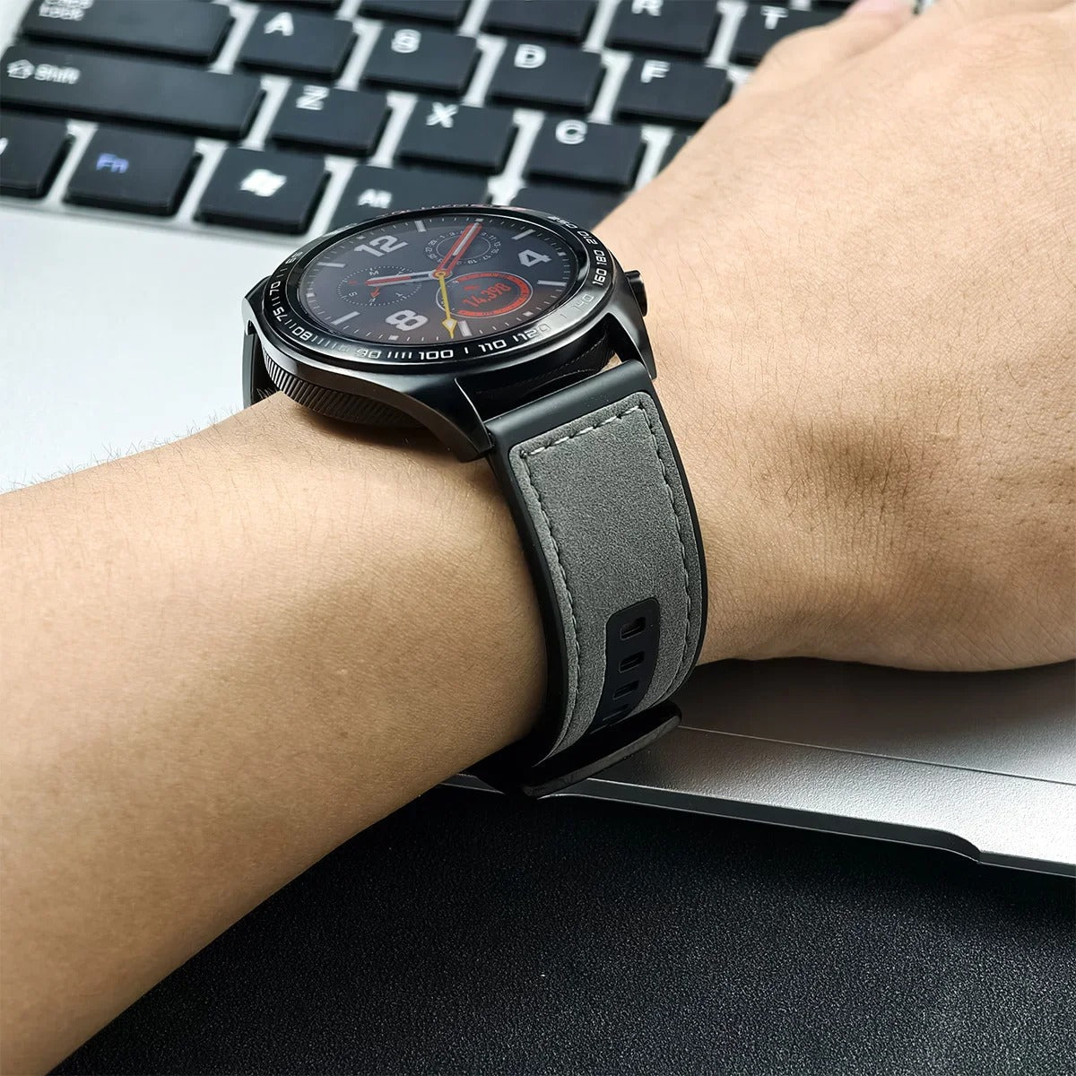 22mm, Strap for Samsung Galaxy Watch 7 FE 6 5 4 5Pro 6/4Classic Silicone Band for Huawei GT5 Pro 46mm GT4/3Pro Bracelet (Kopya) (Kopya)