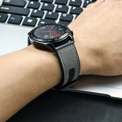 22mm, Strap for Samsung Galaxy Watch 7 FE 6 5 4 5Pro 6/4Classic Silicone Band for Huawei GT5 Pro 46mm GT4/3Pro Bracelet (Kopya) (Kopya)