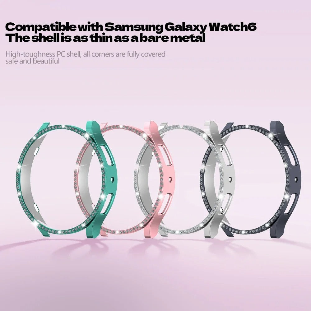 Diamond Samsung Galaxy  6 Watch Case 40mm 44mm