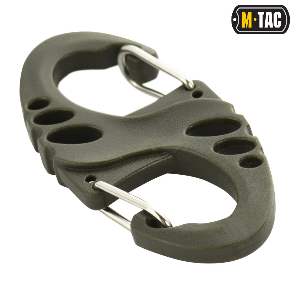 M-Tac Plastic S-Binner Carabiners - (Set of 5)