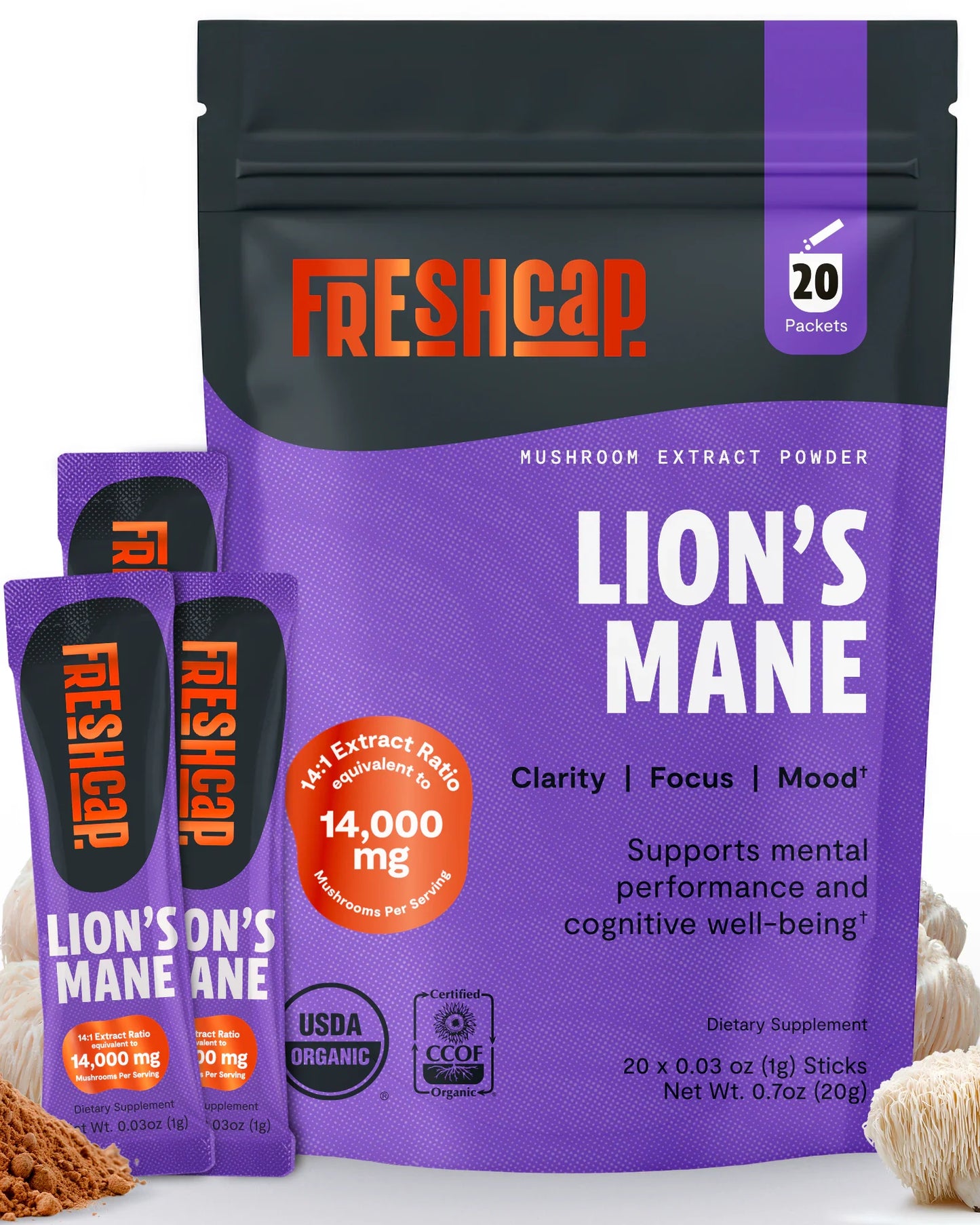 Lion's Mane Mushroom Extract Powder
