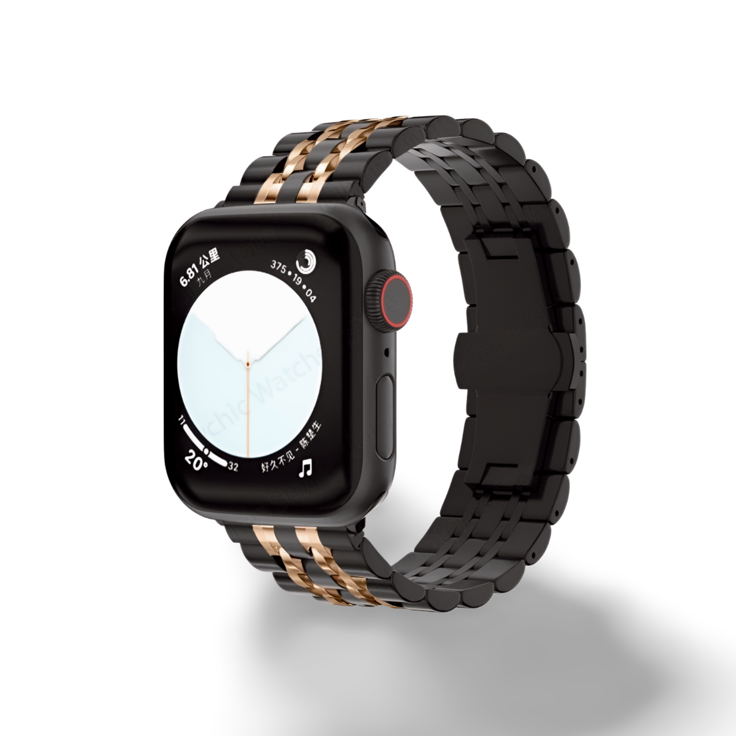 Stainless Steel Mesh Apple Watch Band Series 11/10/9/8/7/6/5/4/ SE / Ultra 1/2/3