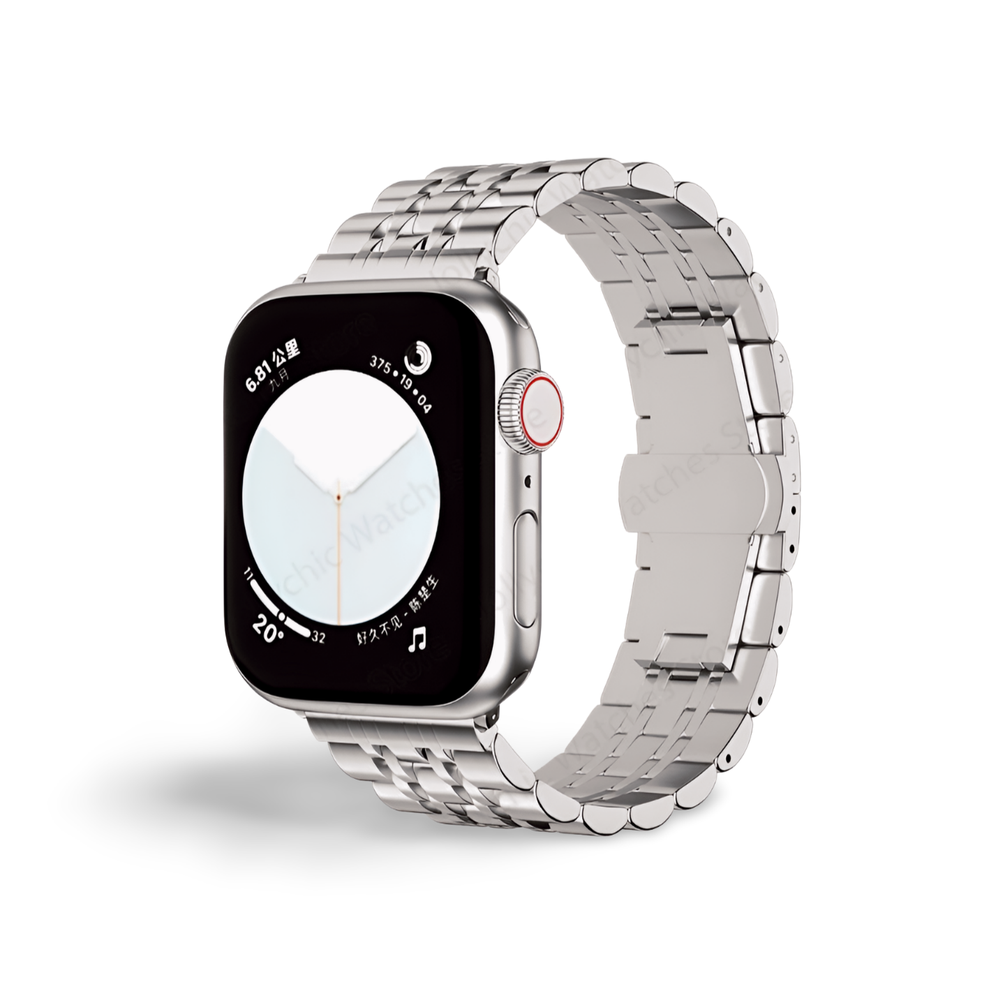 Stainless Steel Mesh Apple Watch Band Series 11/10/9/8/7/6/5/4/ SE / Ultra 1/2/3