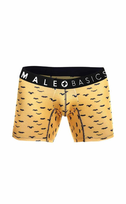 MaleBasics 3-Pack Boxer Brief Prints Stache
