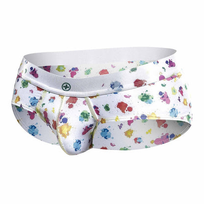 Malebasics New Hipster Brief White Splash