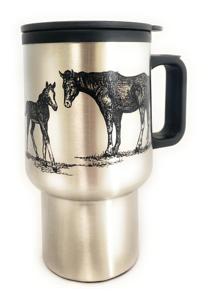 AJ Tack Stainless Steel Travel Mug - 14 oz.