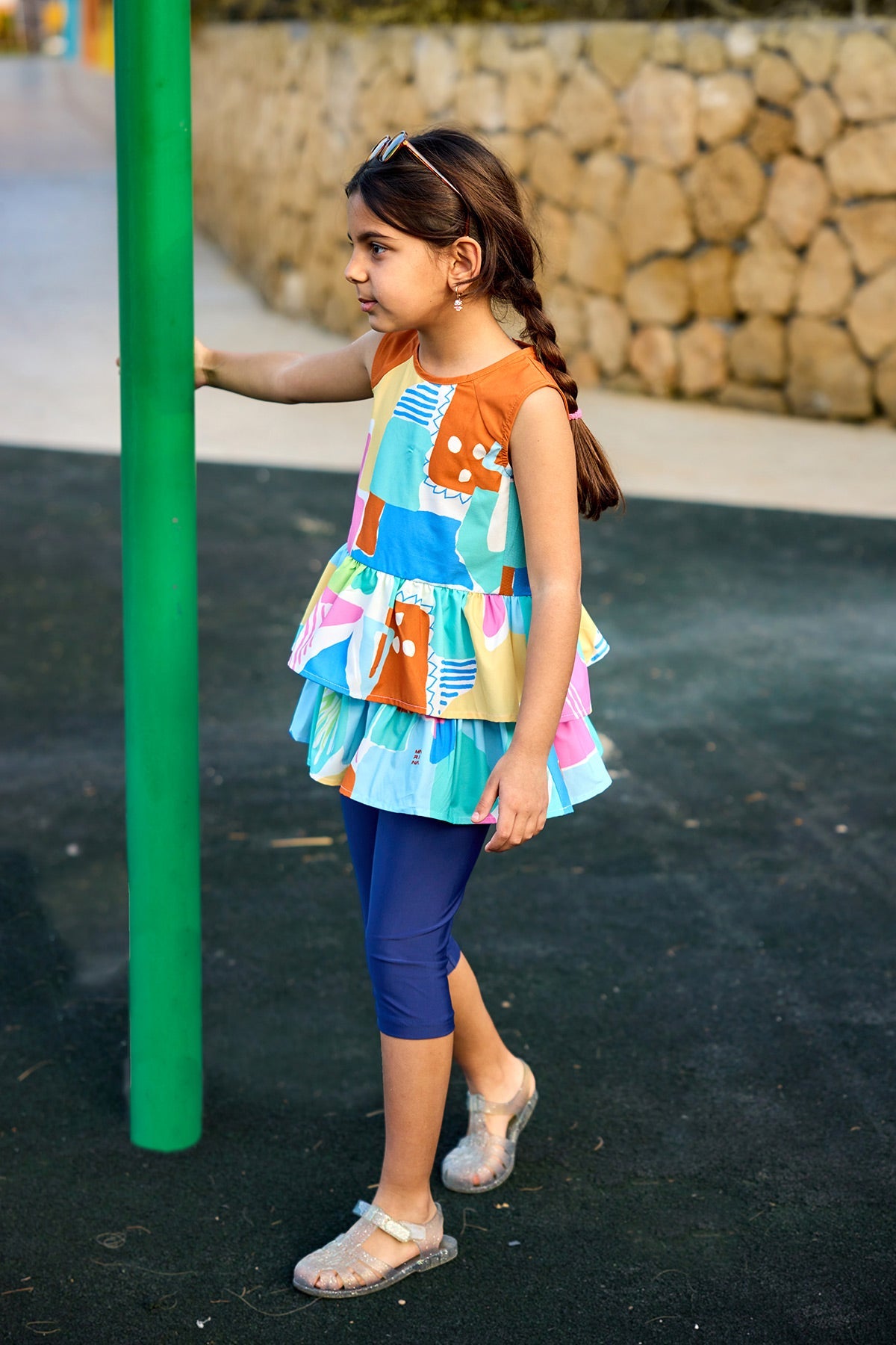 Marina UPF50+ Sun-Protected Girls’ Swimsuit – C2505
