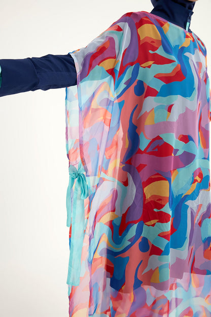 Marina Multicolor Printed Oversize Pareo - P2505